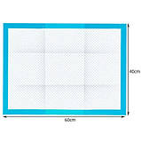 Пелюшки для лотків собак, котів та інших тварин 60х40 см 100 шт ( абсорбуючі) + 2 рулона пакетів, фото 9