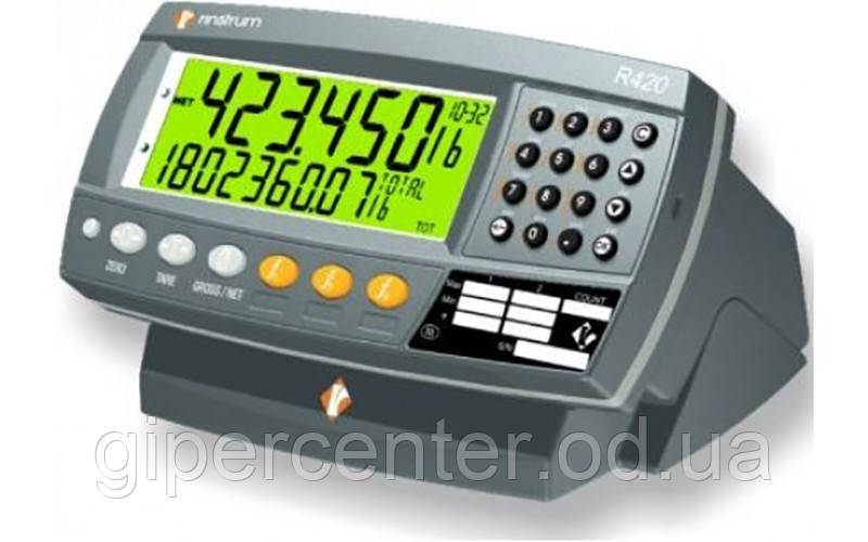 Весовой индикатор Rinstrum R420-k401 (пластик ABS/щитовое (панельное) исполнения) - фото 1 - id-p472083129