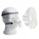 Повнолицева (рото-носова) CPAP/BiPAP маска RESCOMF FM-003-TM, р.L, фото 2