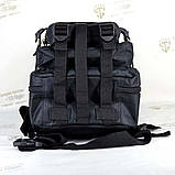 Тактичний штурмовий рюкзак 30 л чорний, фото 8