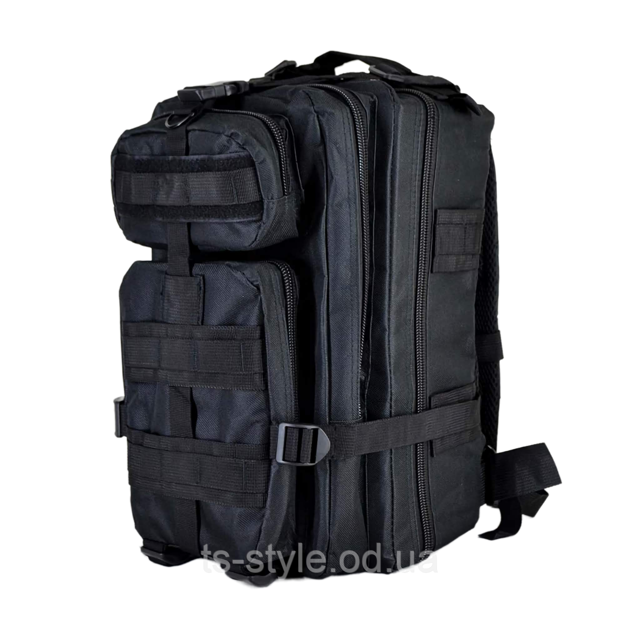Тактичний штурмовий рюкзак 30 л чорний, фото 1