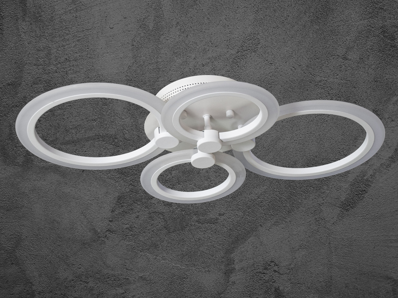 LED люстра в дитячу з пультом, колір білий, 55 W на 8 м2 A8022-4WHDIM-LS