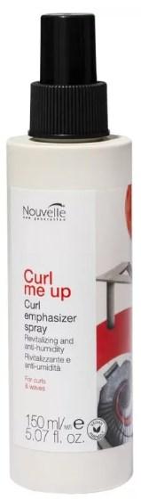 Спрей для відновлення пористого кучерявого волосся Nouvelle Curl Emphasizer Spray 150 мл, фото 1