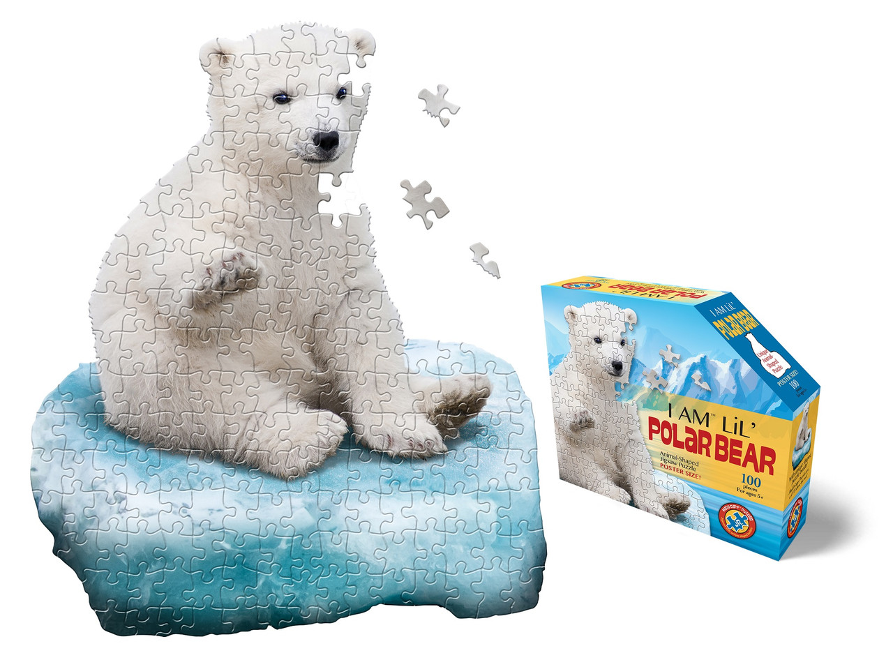 Пазл I AM Полярний ведмідь (100шт)
