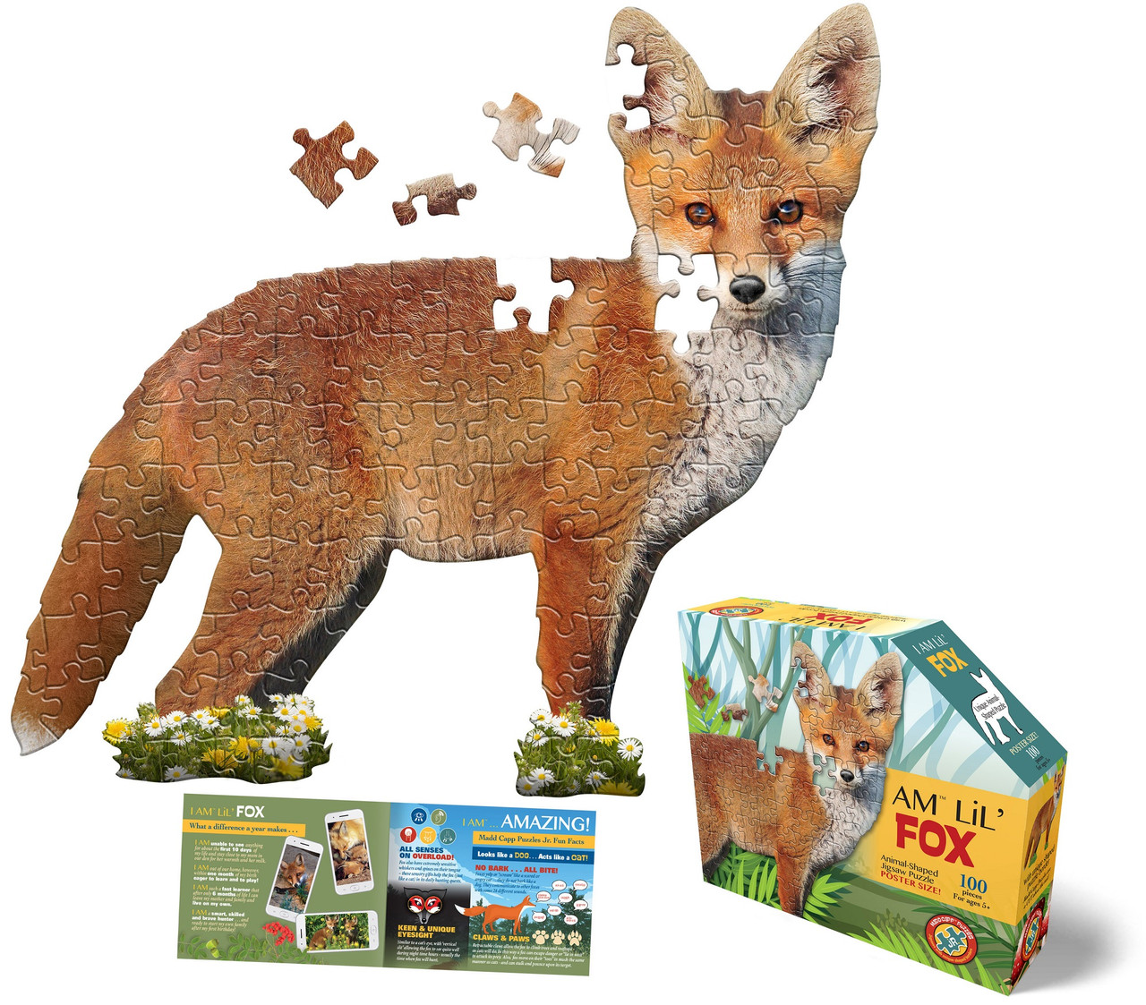 Пазл I AM Лисичка (100шт)
