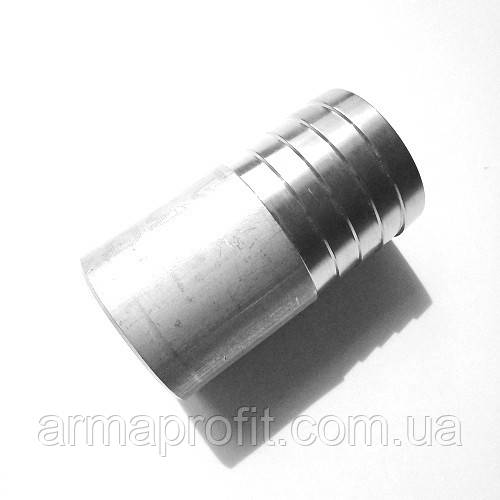 Ніпель під шланг нержавіючий приварний Ду25 G1" AISI304 (під шланг 33,7мм), фото 1