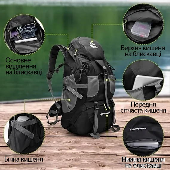 Рюкзак Free Knight - деталь системи вентиляції спини