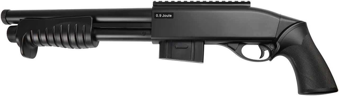 Страйкбольний помповик ASG DiscoveryLine pump-action Spring 6 мм BLK