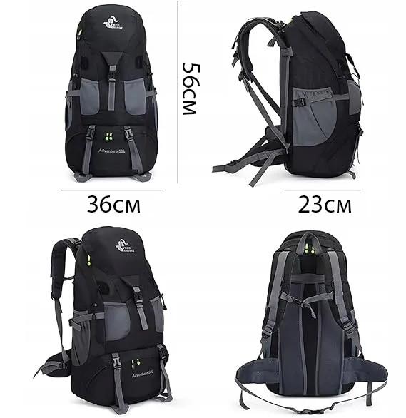 Рюкзак у використанні - турист у горах