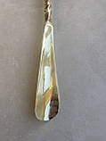 Якісна ложка для взуття Череп 73см бронза, фото 5