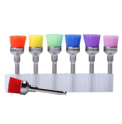 Щітка полірувальна чашоподібна тверда, біла