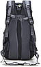 Туристичний рюкзак Free Knight FK0396 50 л, водонепроникний для походів, кемпінгу, трекінгу чорний, фото 8