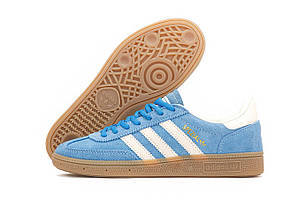 Adidas Spezial Blue White Gum Жіночі Адидас Special сині кроссовки