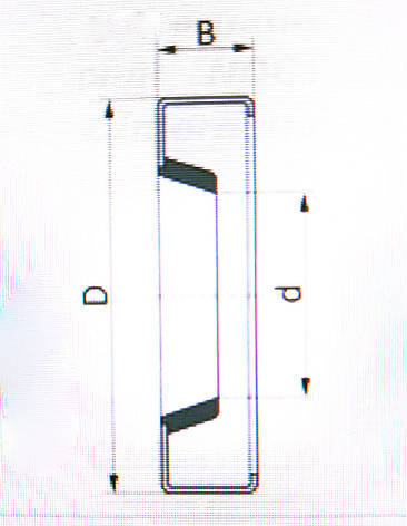 Манжета армована CR 13548 (34.925х47.6х6.35 HM14), фото 2