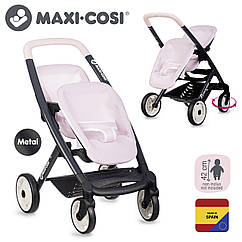 Коляска для ляльок двійнят Smoby Maxi-Cosi Рожева перлина 7600253221