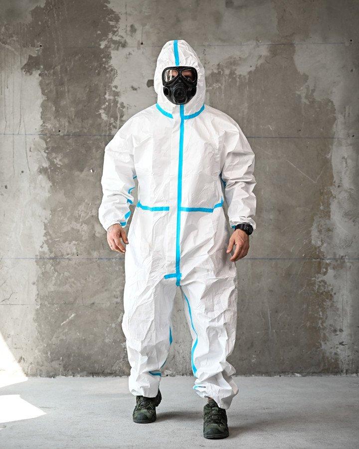 Комбінезон міцний медичний BeSafePro MASTER strong з герметичними швами ПП багатошаровий ТМ, фото 1