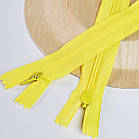 Потаємна блискавка 50 см Китай нейлонова основа колір жовтий