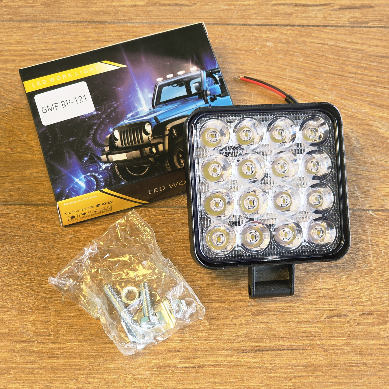 Фонар LED мини(16 светодиодов)48Вт