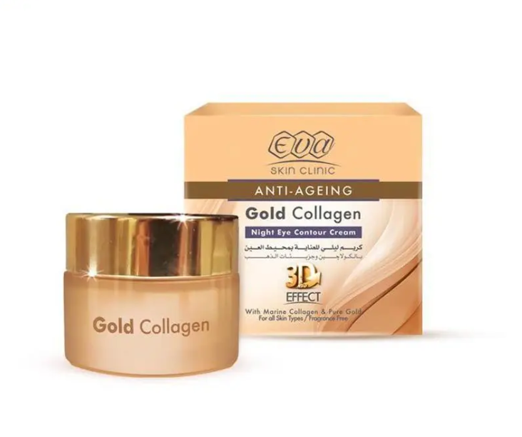 Крем для обличчя ЕВА eva collagen з колагеном проти зморщок ANTI AGEING Anti-Ageing gold Collagen 3D-крем 15 мл!!, фото 1