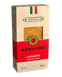 Макарони листи для лазаньї Armando Lasagne, 500 гр