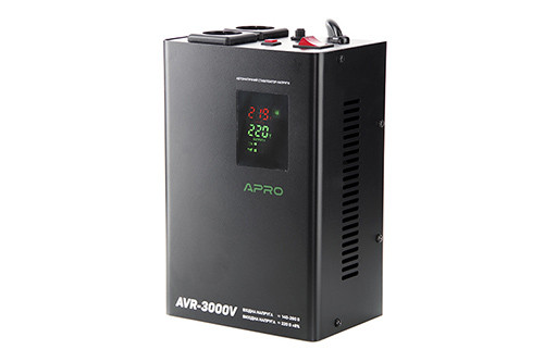 Стабілізатор напруги релейний AVR-3000V (підвісний) APRO