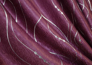 Штори з тканини Софт з візерунком