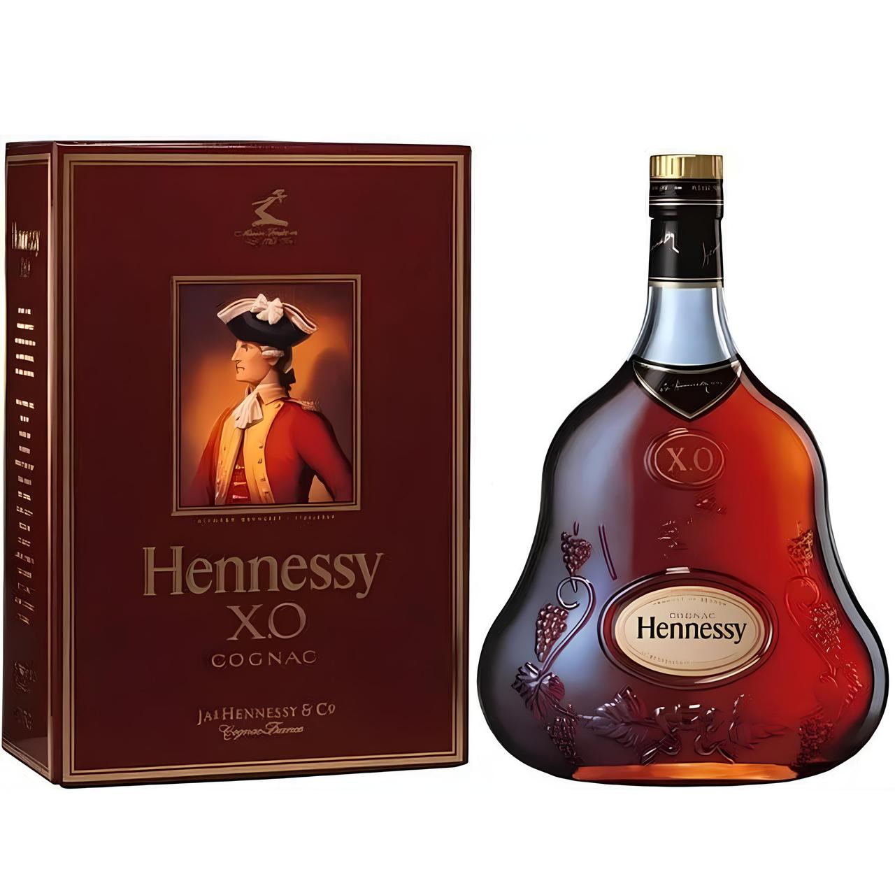 Муляж Коньяк Hennessy XO у подарунковій фірмовій упаковці, бутафорія 3л Хеннессі, фото 1