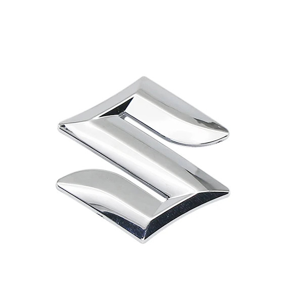 Емблема керма Suzuki хром 45х45мм пластик (на напрямних), фото 1