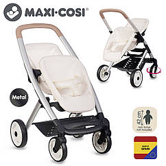 Коляска для ляльок двійнят Smoby Maxi-Cosi Айворі (бежева) 7600253222
