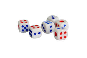 Кубики для ігор акрилові 13х13мм