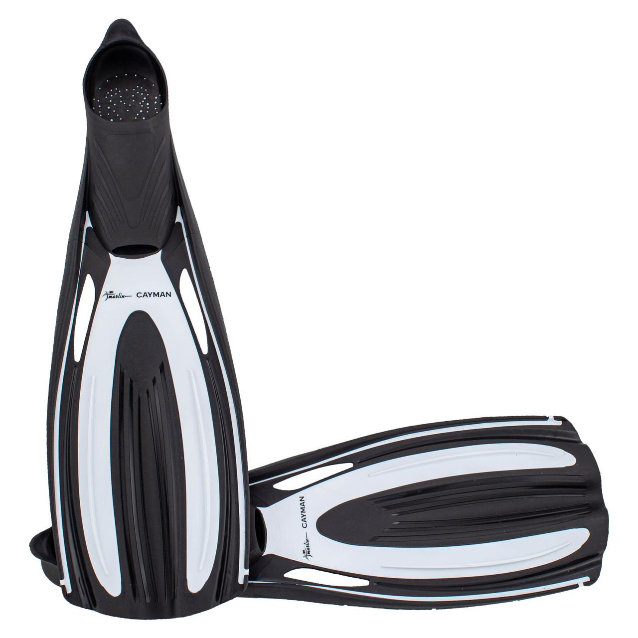 Ласти Marlin Cayman White з закритою п'ятою, фото 1