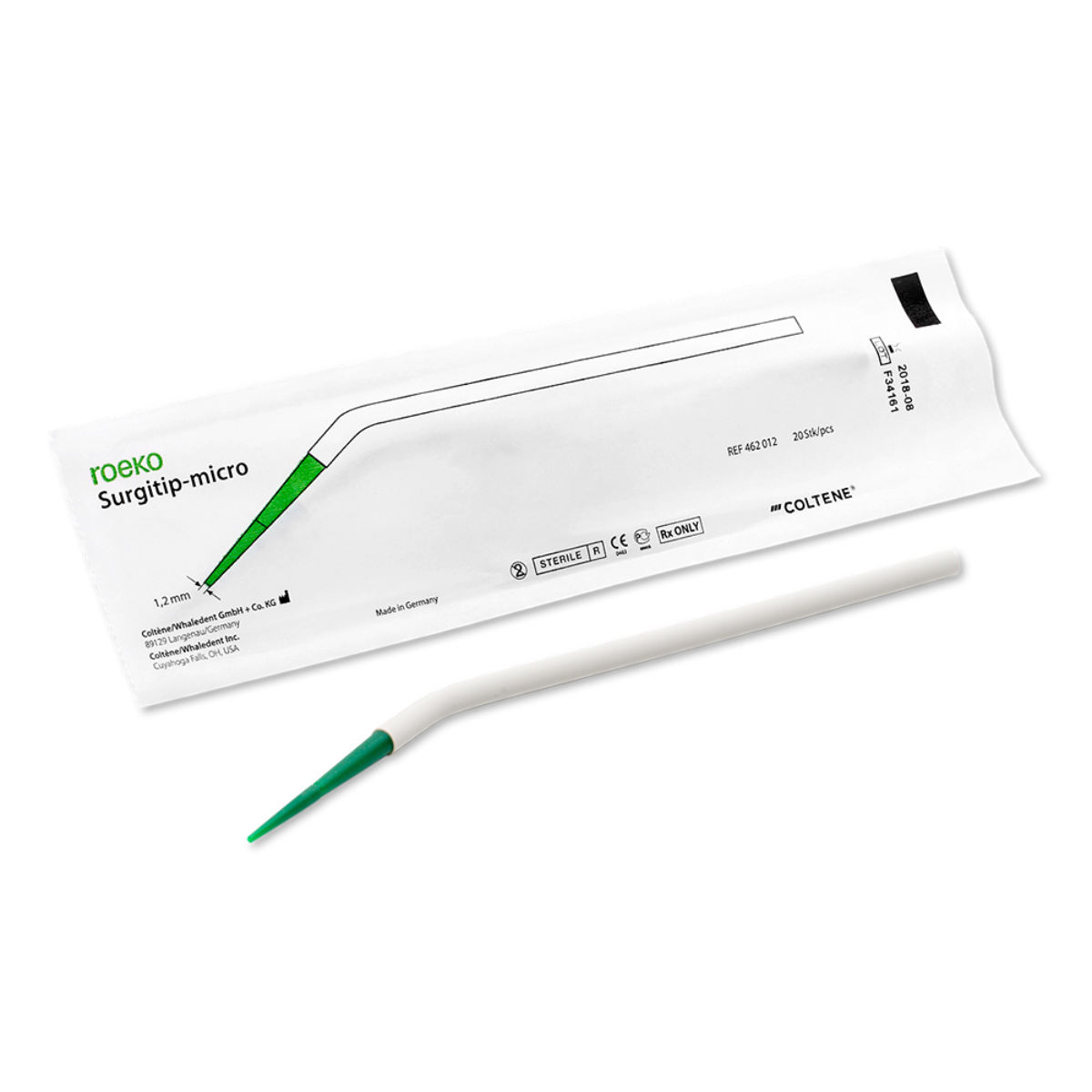 Аспіраційні наконечники для слиновідсмоктувача Roeko Sugitip-Micro 1,2мм 20 шт