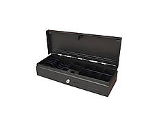 Б/В Грошовий ящик HPC System HPC 460 FT - касовий ящик для купюр, монет і чеків з відділеннями і замком, висувний металевий лоток, фото 2