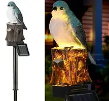 Садовий світильник на сонячній батареї 1шт, Птах / Декоративний ліхтар / Вуличний світильник на акумуляторі