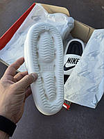 Білі шльопанці жіночі Nike Air Foam Slide White. Пляжні шльопки жіночі Найк., фото 3