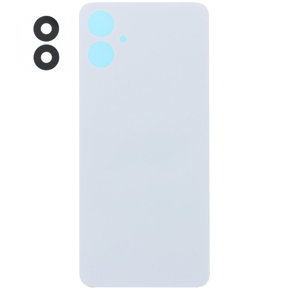 Задня кришка Samsung A066 Galaxy A06 5G сіра, Gray, оригінал PRC + скло камери