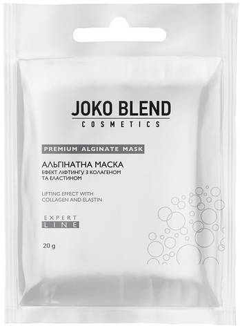Альгінатна маска з ефектом ліфтингу з колагеном та еластином Joko Blend, 20 г (4823109401914), фото 1