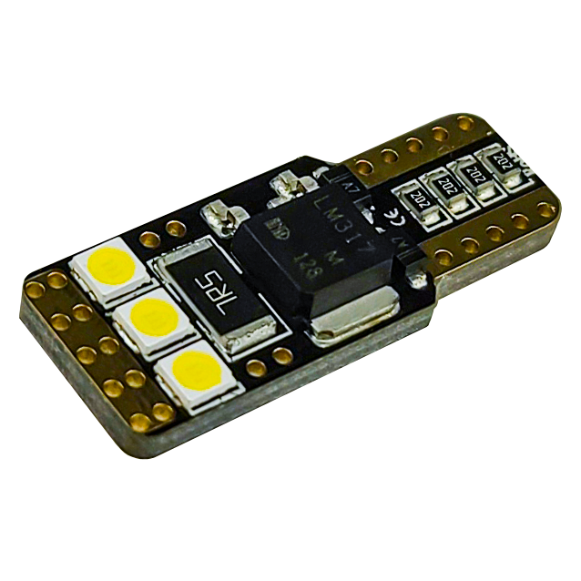 Світлодіоди в габаритні вогні, підсвітку номера та в салон DriveX T10-202 3030-6 12-24V CAN автомобільні