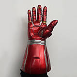 Світлова рукавиця Залізної людини 30 см — дитяча рукавичка Iron Man з фільму «Месники: Завершення», фото 3