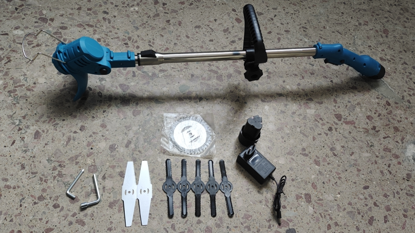 Газонокосарка з 2 акумуляторами 12 V (RD00-238)