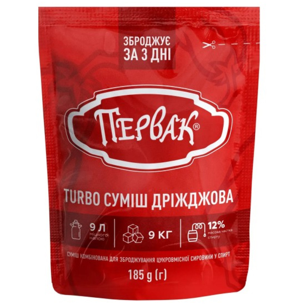 Турбо-дріжджі Первак, 185 г