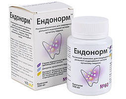 ЭНДОНОРМ капс.0.5г № 60 Добавка дієтична