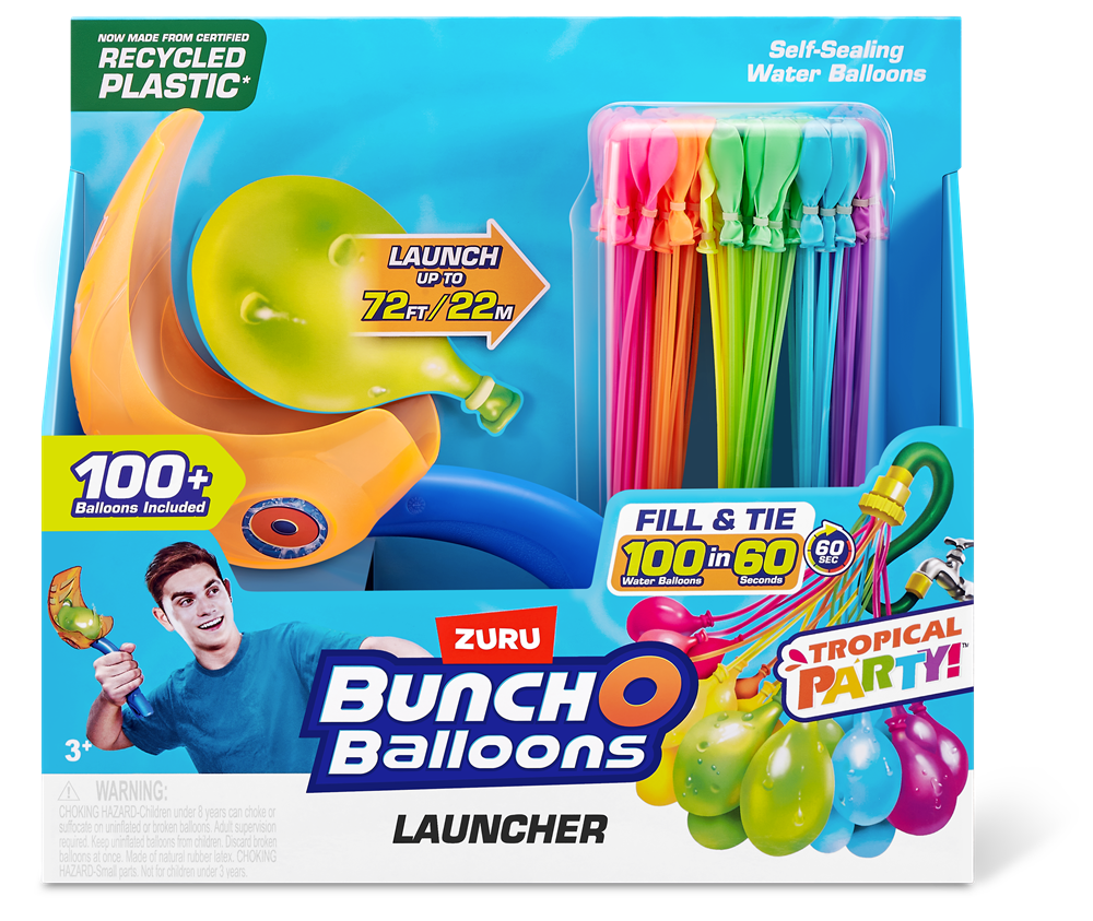 Ігровий набір BUNCH O BALLOONS Запускач та 100 водних куль