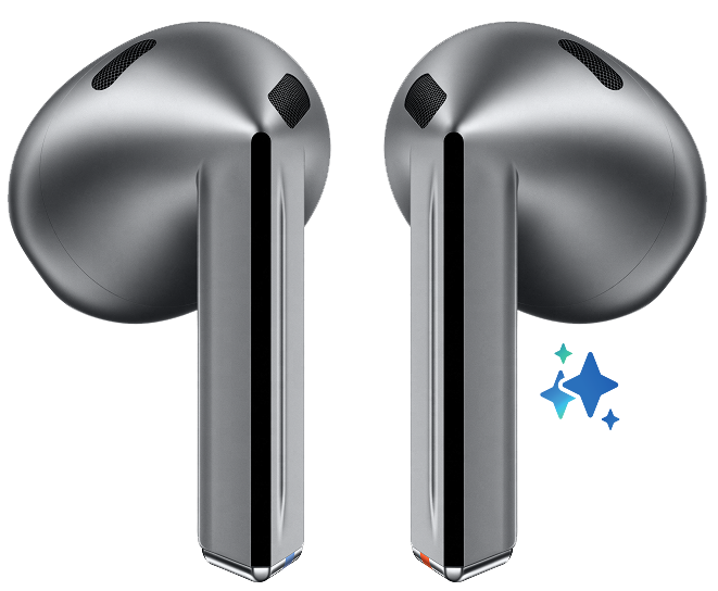Навушники SAMSUNG Galaxy Buds3 Silver, фото 1