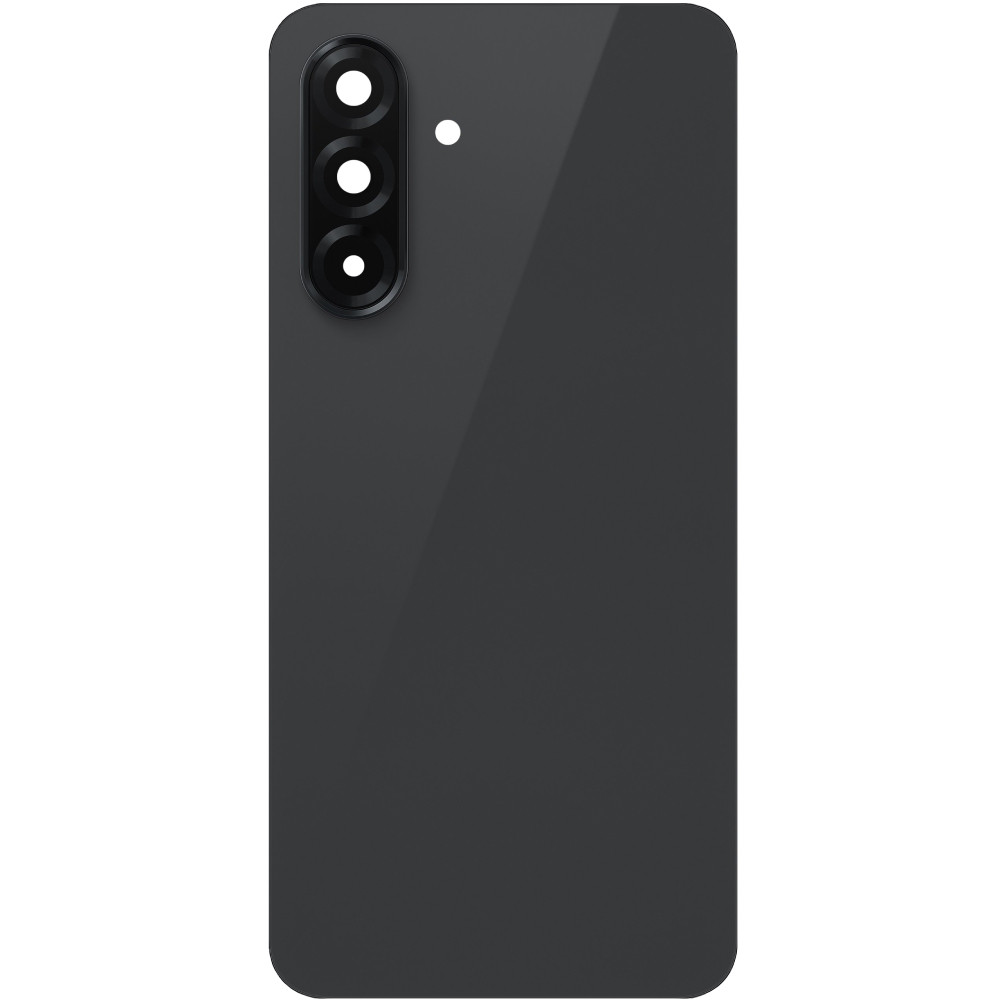 Задня кришка Samsung A366 Galaxy A36 чорна, Black + скло камери