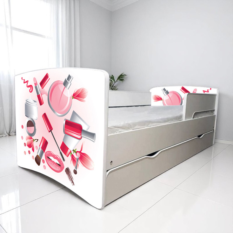 Ліжко для дівчинки Beauty, дитячі меблі King Queen, фото 1