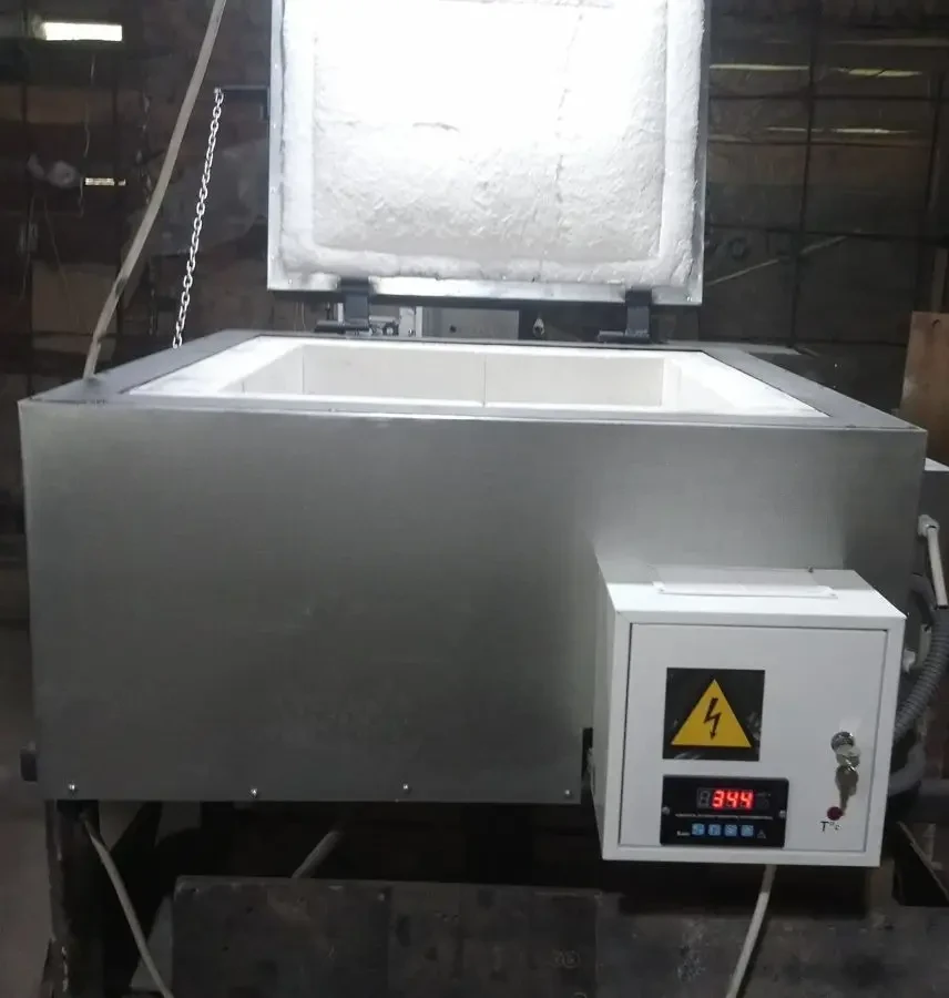 Муфельна піч МП-150.В з вертикальним завантаженням (зверху) кераміка/фехраль