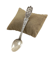 Срібна дитяча ложка "Богородиця" 925 проба 20,30 гр. (Арт.БожьяМ8)