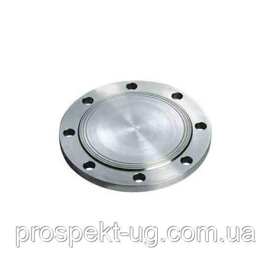 Фланець глухий сталевий Ду80 (3") Ру16, фото 1