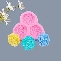 Молд силіконовий Троянди 75 на 75 см рожевий